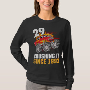 T-shirt 29 Ans Joyeux Camion D'Anniversaire Croisière Il S