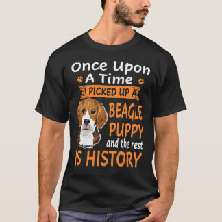 T-shirt 29 Un À La Fois - Chiot Beagle