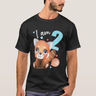 T-shirt 2 2 Panda roux
