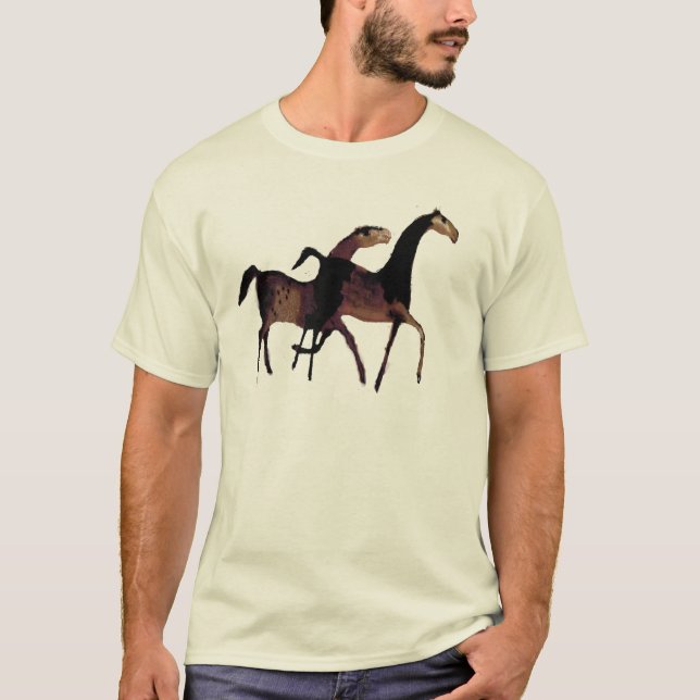 T-shirt 2 chevaux (Devant)