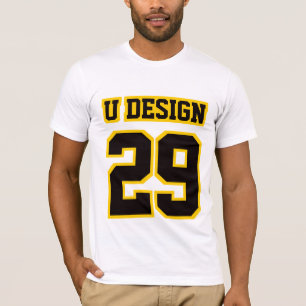 T-shirt 2 Côté BLANC BLACK OR Bella Canvas Mens Tee