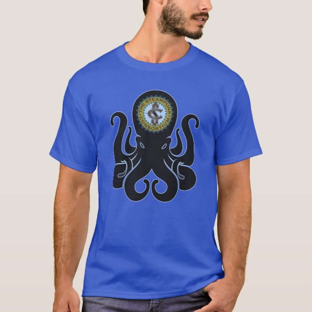 T-shirt 2 côtés du Consortium Steampunk #3 (Devant)