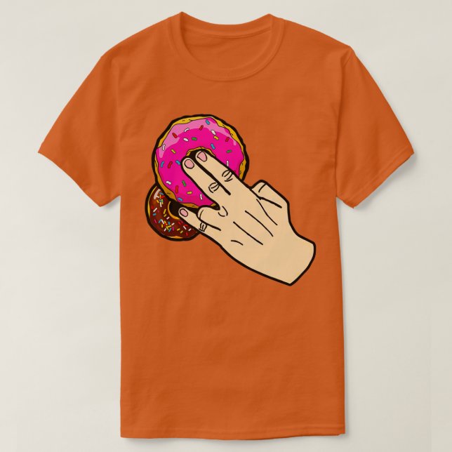 T-SHIRT 2 DANS LE ROSE ET UN DANS LE DOUCEUR ÉCLAIRÉ (Design devant)