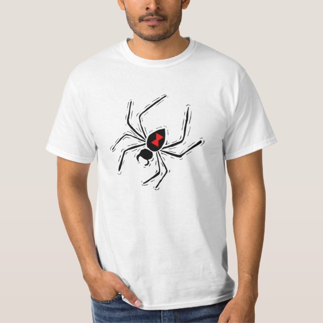 T-shirt 2 d'araignée de veuve noire (Devant)