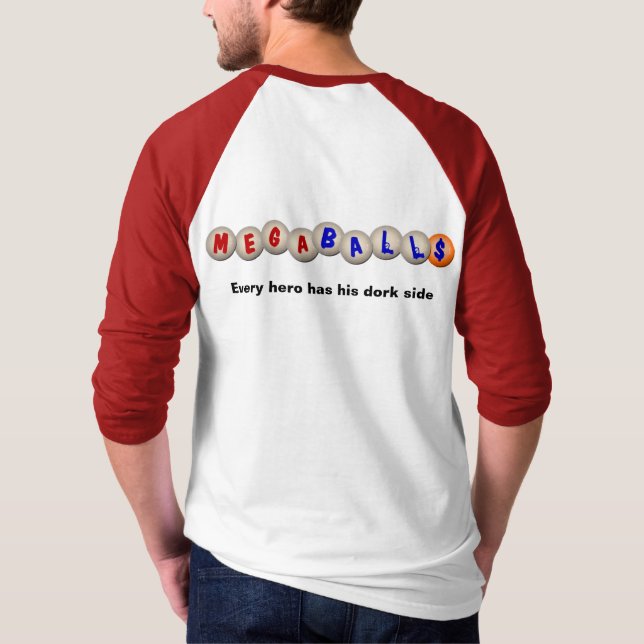 T-shirt 2 de MegaBalls (Dos)