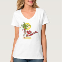 T-shirt 2 de Noël de Pin- Mele Kalikimaka de