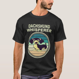 T-shirt 2 Doxeur de Dachshund Vintage