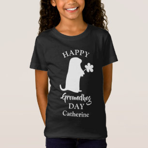 T-Shirt 2 février Joyeux Jour des marmottes Nom personna