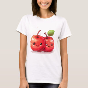 T-shirt 2 jolies pommes kawaii