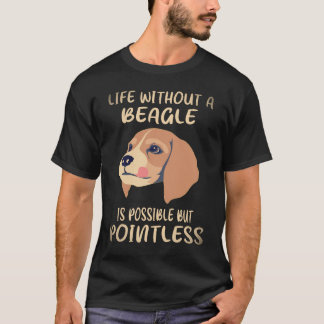 T-shirt 2 La vie sans un Beagle