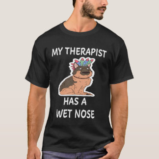T-shirt 2 Mon Thérapeute A Un Nez Mouillé