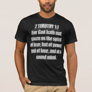 T-shirt 2 Timothée 1 7 Esprit De Puissance Amour Sain D'Es