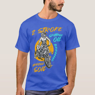 T-shirt 2 Tricoter l'huile à cracher Éliminer le frein du 