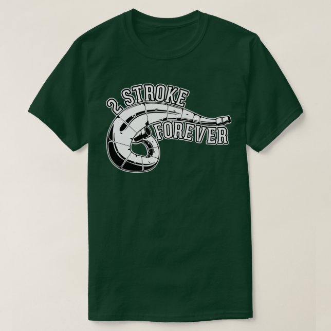T-shirt 2 Vélo Stroc Pour Toujours Dirt (Design devant)