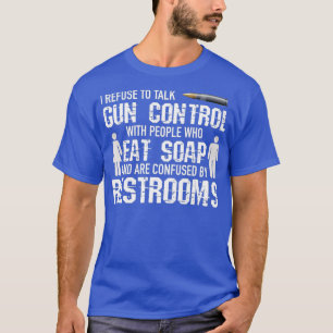 T-shirt 2e amendement Tee for Men Gun Rights Tee Pro Gun