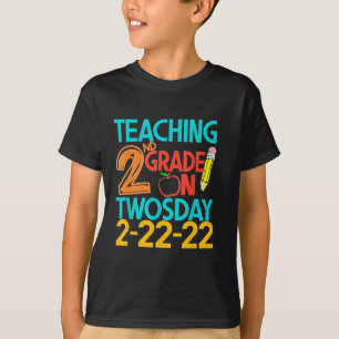 T-shirt 2e année le 22 février 2022 100 jours