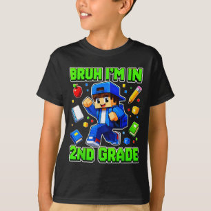 T-shirt 2e année pour les garçons rentrée scolaire premier