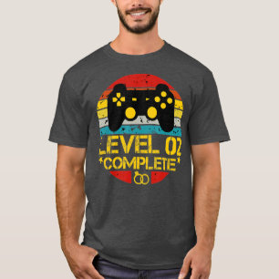T-shirt 2e anniversaire de Mariage Cadeau niveau 2 femme c