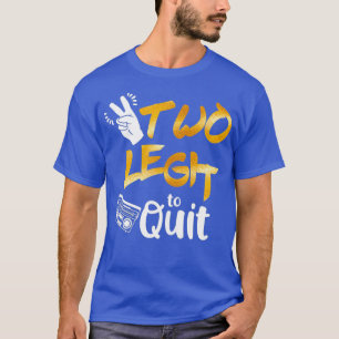 T-shirt 2e anniversaire Hip hop Thème Deux Legit To Quit