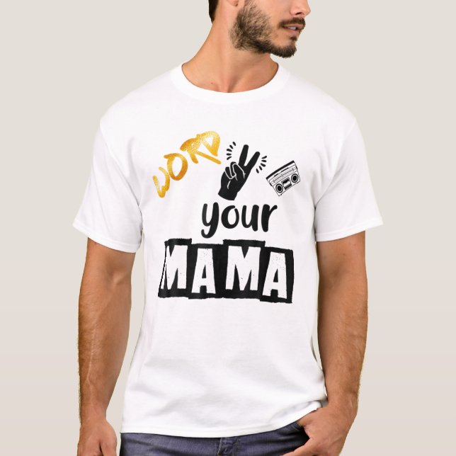 T-shirt 2E Anniversaire Hip hop Thème Deux Legit To Quit O (Devant)