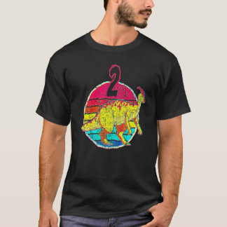 T-shirt 2e anniversaire I Parasaurolophus I Famille Corres