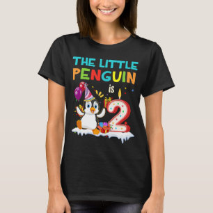 T-shirt 2e anniversaire Penguin Anniversaire 2 an