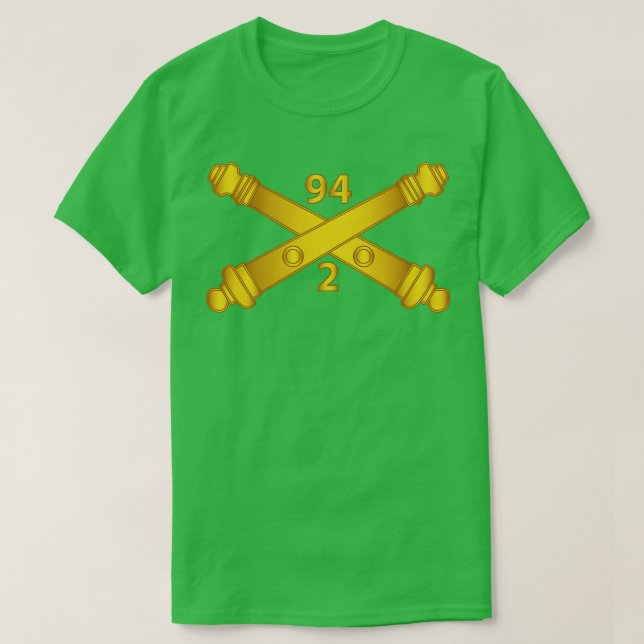 T-shirt 2e Bn 94e Régiment d'artillerie de campagne Arty B (Design devant)