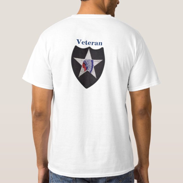 T-shirt 2e division d'infanterie 2e division ID Anciens co (Dos)