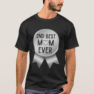 T-shirt 2e meilleure mère jamais mère jour étape maman éta