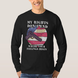 T-shirt 2ème amendement Droits sur les armes à feu 4