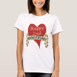 T-shirt 2ème. Anniversaire