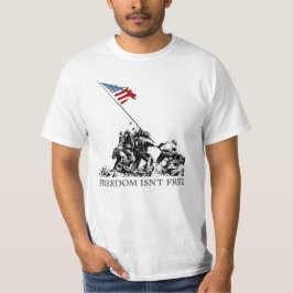T-shirt 2ÈME GUERRE MONDIALE patriotique de liberté de