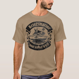 T-shirt 2ÈME GUERRE MONDIALE    sous-marin allemandKriegsm