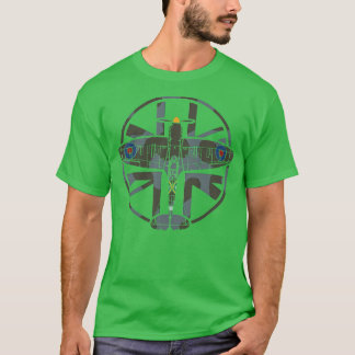 T-shirt 2ÈME GUERRE MONDIALE Spitfire RAF NW Europe Camo O