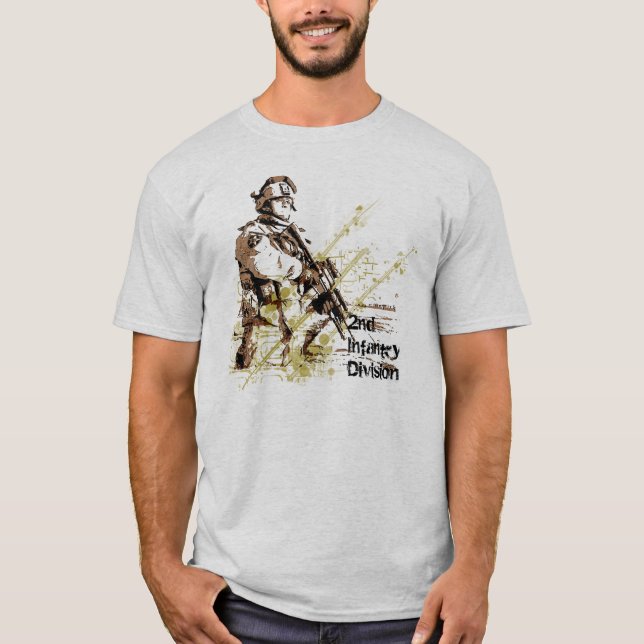 T-shirt 2ème infanterie (Devant)