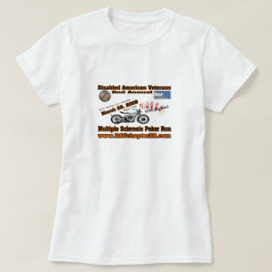T-shirt 2ème Tisonnier annuel de milliseconde de DAV couru