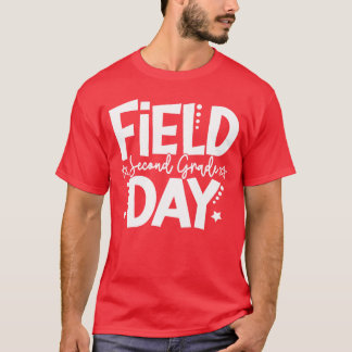 T-shirt 2nd Grade Field Day 2025 Let The Games Begin Kids 