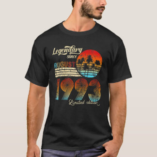 T-shirt 30. Anniversaire 30 Légendaire Depuis Août 1992 Do