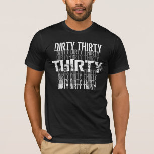 T-shirt (30) anniversaires trente sale