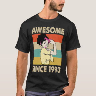 T-shirt 30 ans Awesome depuis 1993 30e anniversaire