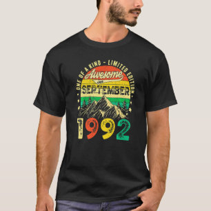 T-shirt 30 ans Awesome depuis septembre 1992 30th Bir