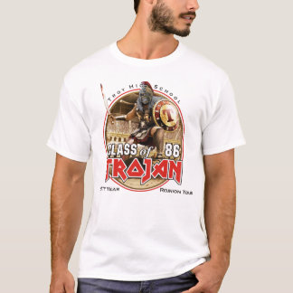 T-shirt 30 ans Eddie sur (ou lumière) les vêtements blancs