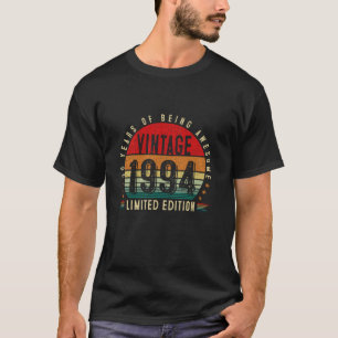 T-shirt 30 ans Vintage 1994 Retro les années 70 80s 30e an