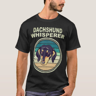 T-shirt 30 Chuchoteur de Dachshund Vintage