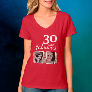 T-shirt 30 et Fabulous Gold Parties scintillant 2 Photo 30