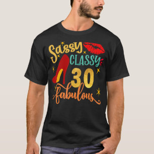 T-shirt 30 Year Old 30 & Fabulous Since 1992 30th Birthday