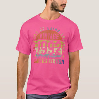 T-shirt 30 Year Old Gifts Vintage 1992 Limited Edition 30t