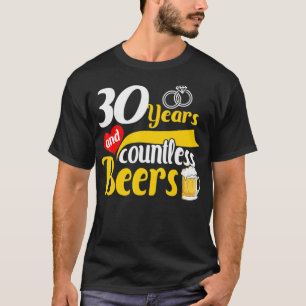 T-shirt 30e année Cadeau Mariage Anniversaire 30