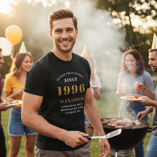 T-shirt 30e anniversaire 1996 Personnalisé Nom personnalis