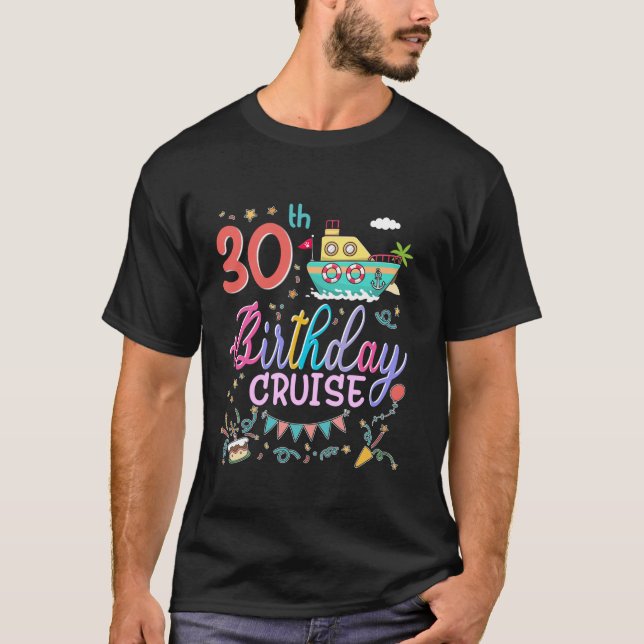 T-shirt 30e anniversaire Croisière 30 ans Anniversaire Cro (Devant)